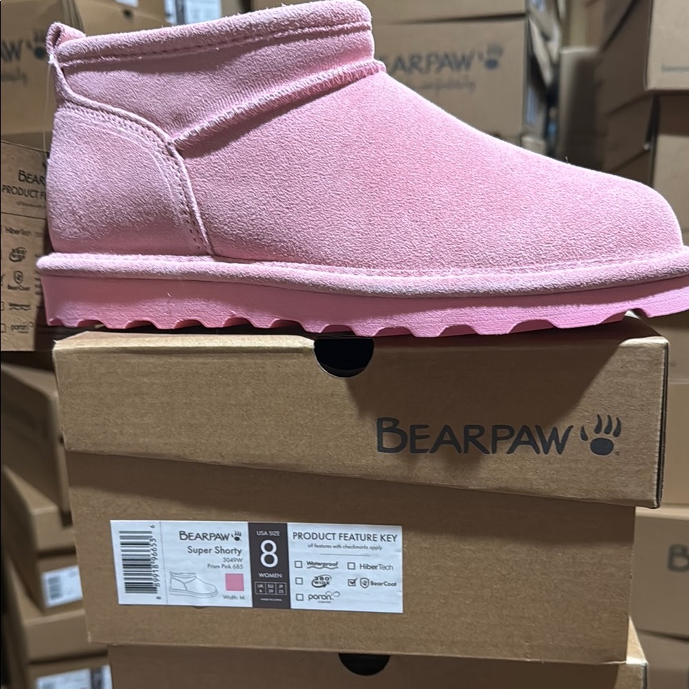 Bearpaw Super Shorty Prism Pink wide
